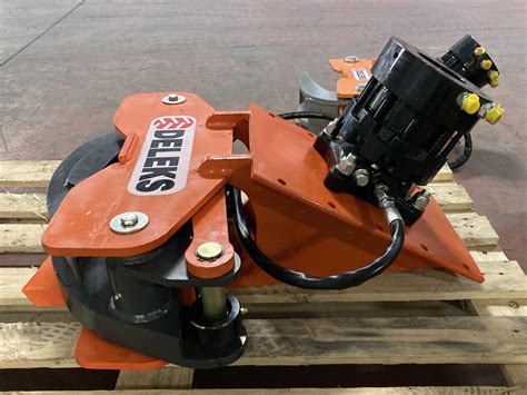 mini excavator shear attachments|mini excavator tree shear.